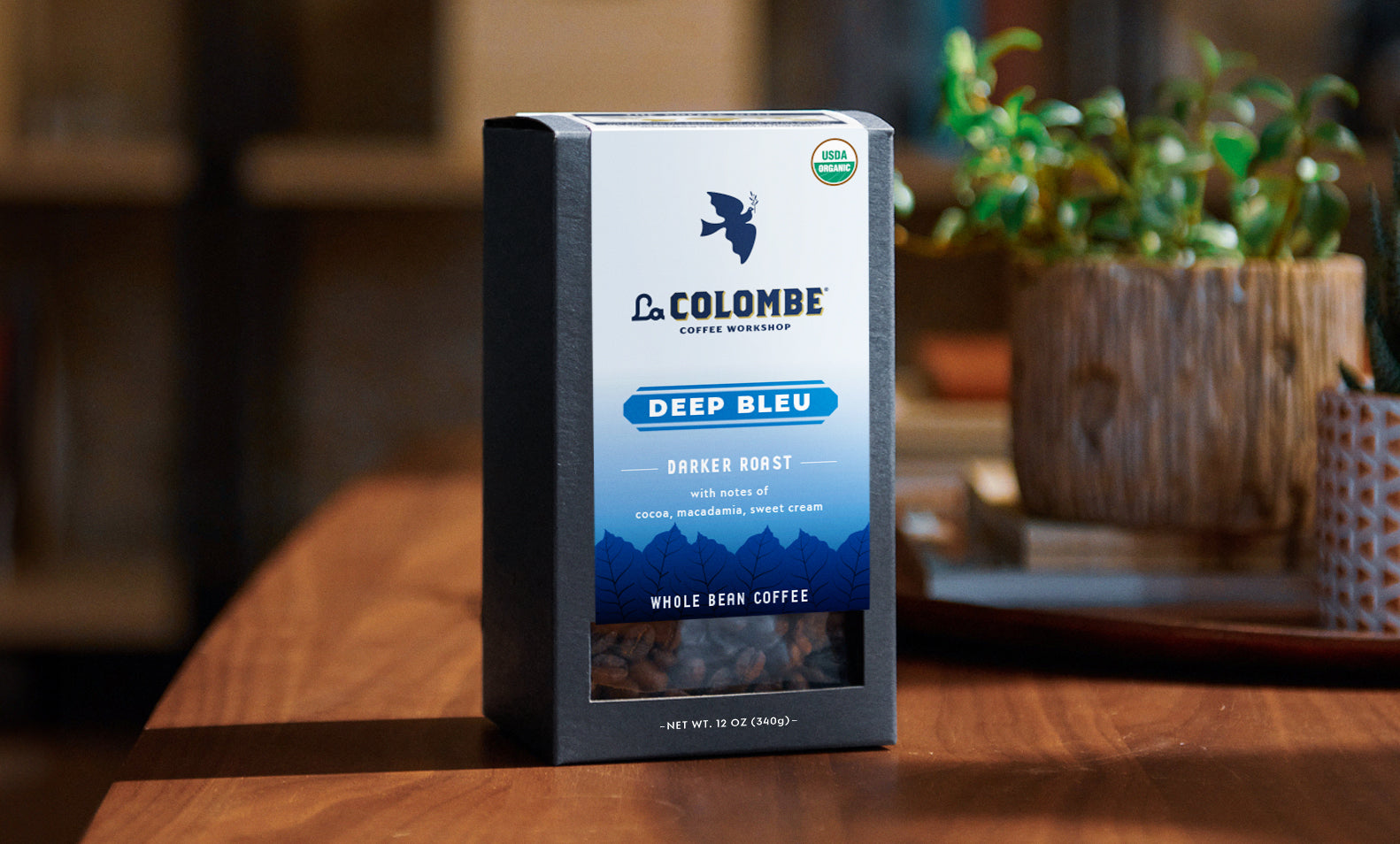 Deep Bleu Organic Dark Roast Coffee - La Colombe Coffee Roasters