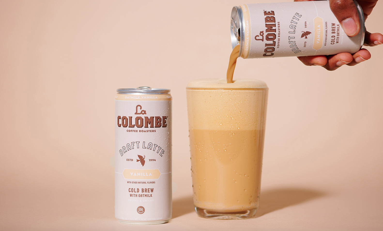 Canned Oatmilk Vanilla Latte - Dairy-Free - La Colombe
