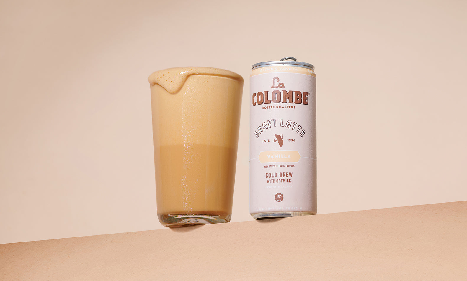 Canned Oatmilk Vanilla Latte - Dairy-Free - La Colombe