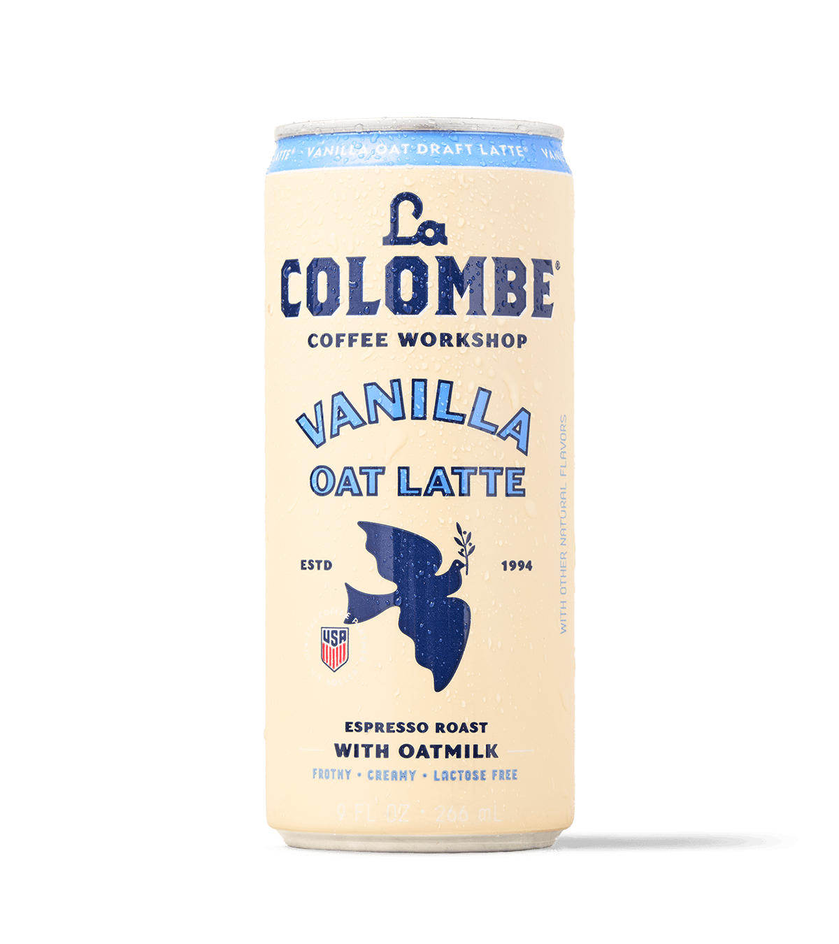 Canned Oatmilk Vanilla Latte - Dairy-Free - La Colombe