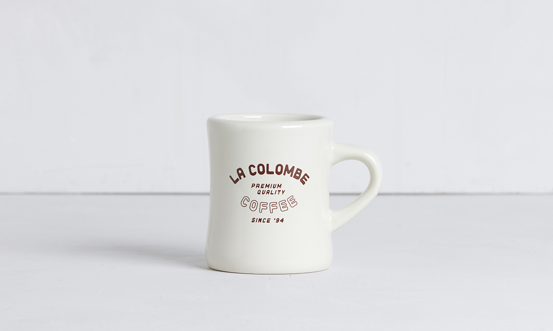 Double-Walled Glass Mug - Bodum x La Colombe Coffee Roasters
