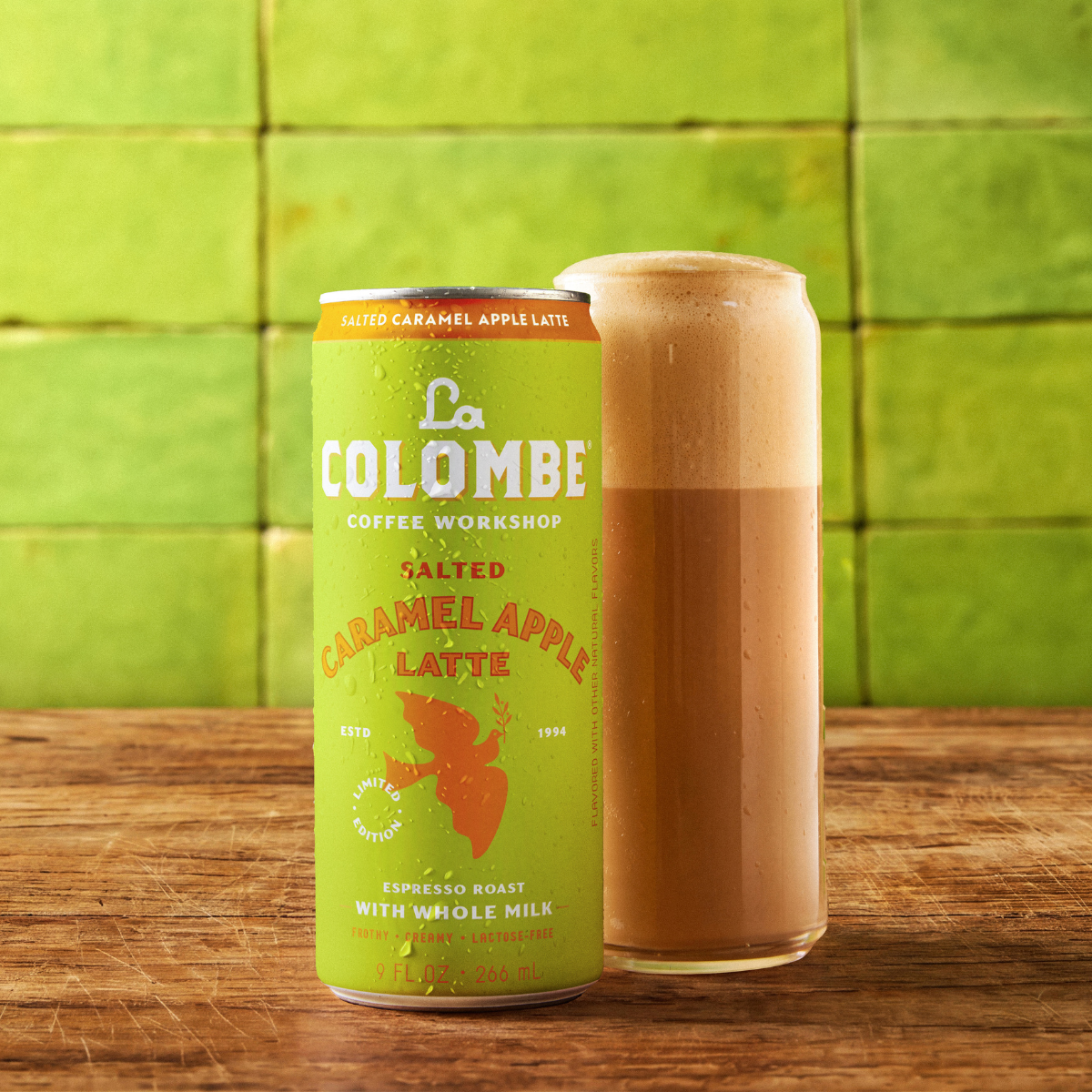 Salted Caramel Apple Draft Latte