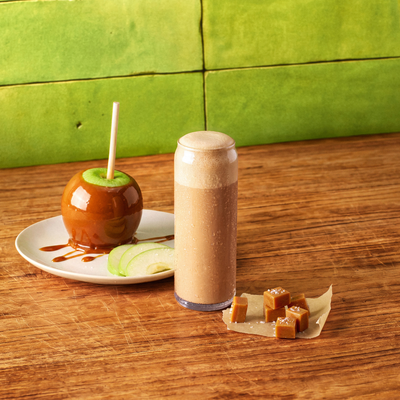 Salted Caramel Apple Draft Latte