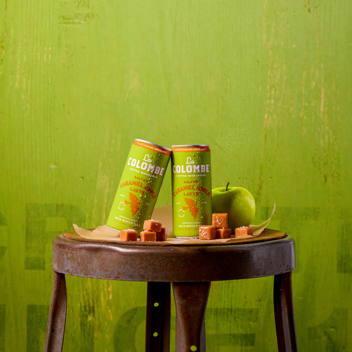 Salted Caramel Apple Draft Latte