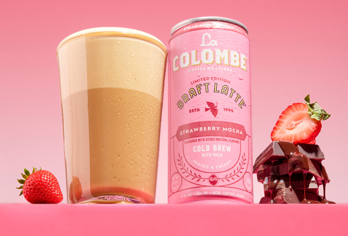 Strawberry Mocha Draft Latte