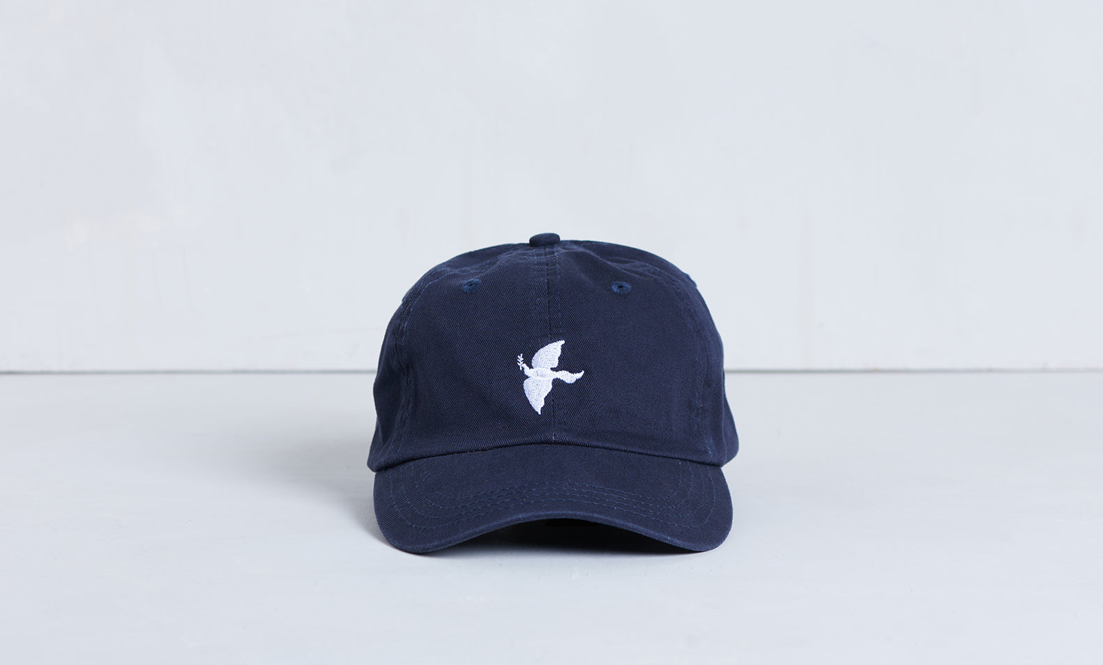 Navy Dove Cap